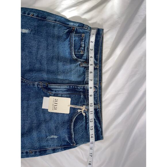 a.n.a. A New Approach High Rise NWT Denim Skirt Size 4 - Picture 3 of 5
